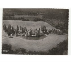 LA BREDE: château monumùent historique où naquit et vécut montesquieu vue aérienne 10x15 - très bon état