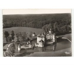 LABREDE: monument historique où naquit et vécut montesquieu vue aérienne 10x15 - très bon état
