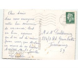 MAUBUISSON: la conche et le camping municipale vue aérienne 10x15 - très bon état