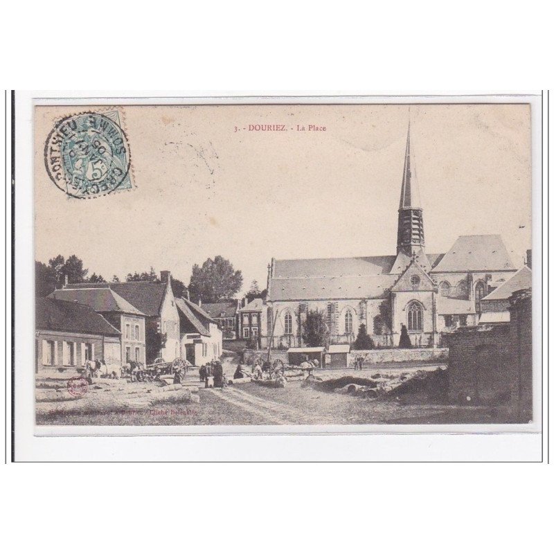 DOURIEZ : la place - tres bon etat