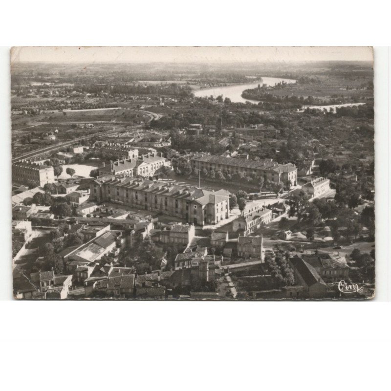 LIBOURNE: vue aérienne 10x15 - très bon état