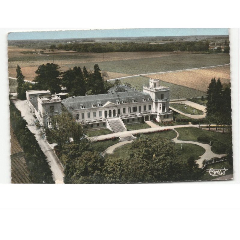 environs de PAUILLAC: château ducru beaucaillou vue aérienne 10x15 - état