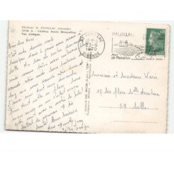 environs de PAUILLAC: château ducru beaucaillou vue aérienne 10x15 - état