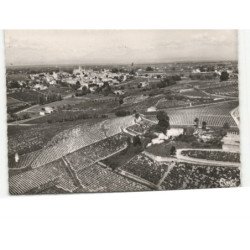 SAINT-EMILION: vue générale vue aérienne 10x15 - très bon état