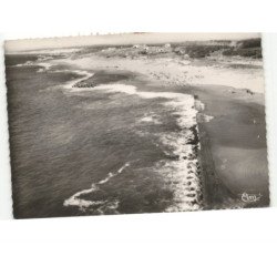 SOULAC-sur-MER: la plage vue aérienne 10x15 - état