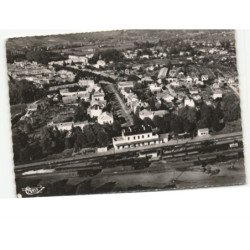 SAINTE-FOY-la-GRANDE: perspective sur le quartier de la gare vue aérienne 10x15 - très bon état