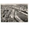 SETE: quai général durand et vue gébnérale vue aérienne 10x15 - très bon état