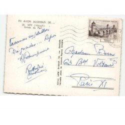 SETE: entrée du port vue aérienne 10x15 - très bon état