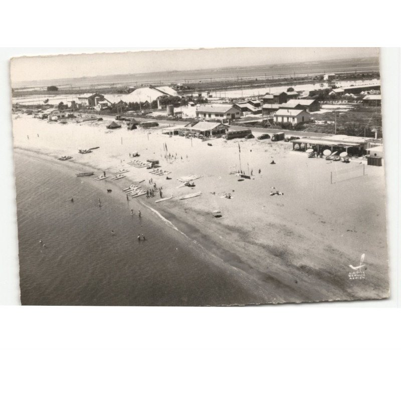 SETE: la plage vue aérienne 10x15 - très bon état