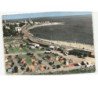 SETE: plage de la corniche, premier plan camping saint-clair vue aérienne 10x15 - très bon état
