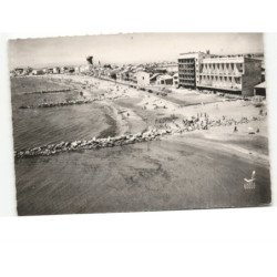 PALAVAS-les-FLOTS: rive gauche, les épis vue aérienne 10x15 - très bon état