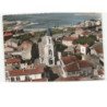 PALAVAS-les-FLOTS: l'église et vue sur l'étnag vue aérienne 10x15 - très bon état