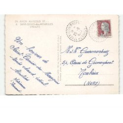 SAINT-GENIES-des-MOURGUES: vue aérienne 10x15 - très bon état