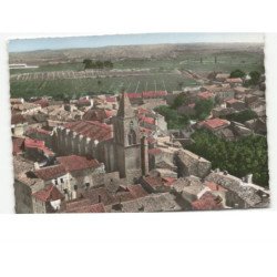 SAINT-PARGOIRE: l'église vue aérienne 10x15 - très bon état
