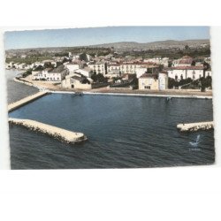 BOUZIGUES: le port neuf vue aérienne 10x15 - très bon état