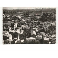 CASTELNAU-le-NEZ: le centre et vue d'ensemble vue aérienne 10x15 - très bon état