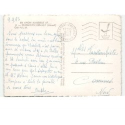 CLERMONT-L'HERAULT: cité H.L.M. vue aérienne 10x15 - très bon état