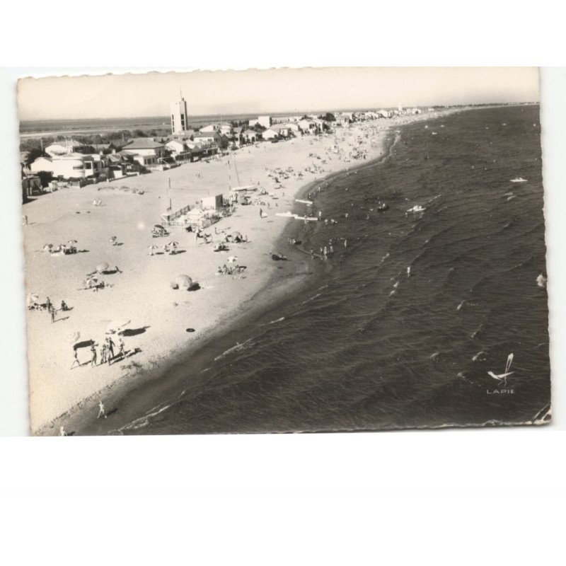 CARNON-PLAGE: vue générale vue aérienne 10x15 - état