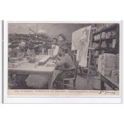 DESVRES : faiencerie de desvres, atelier de panneaux artistiques - tres bon etat