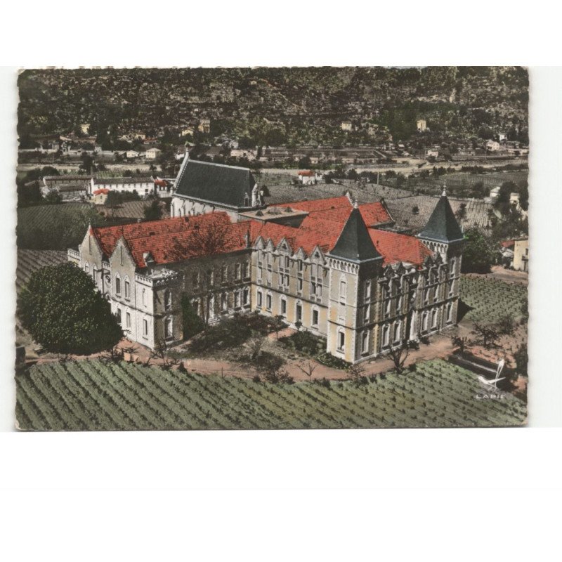 GANGES: château des dominicains vue aérienne 10x15 - très bon état