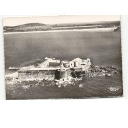 CAP D'AGDE: le fort brescou, ancienne forteresse aménagée sous richelieu, vue général vue aérienne 10x15 - très bon état