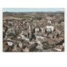 CAZOULS-les-BEZIERS: centre ville, l'église et la mairie vue aérienne 10x15 - état