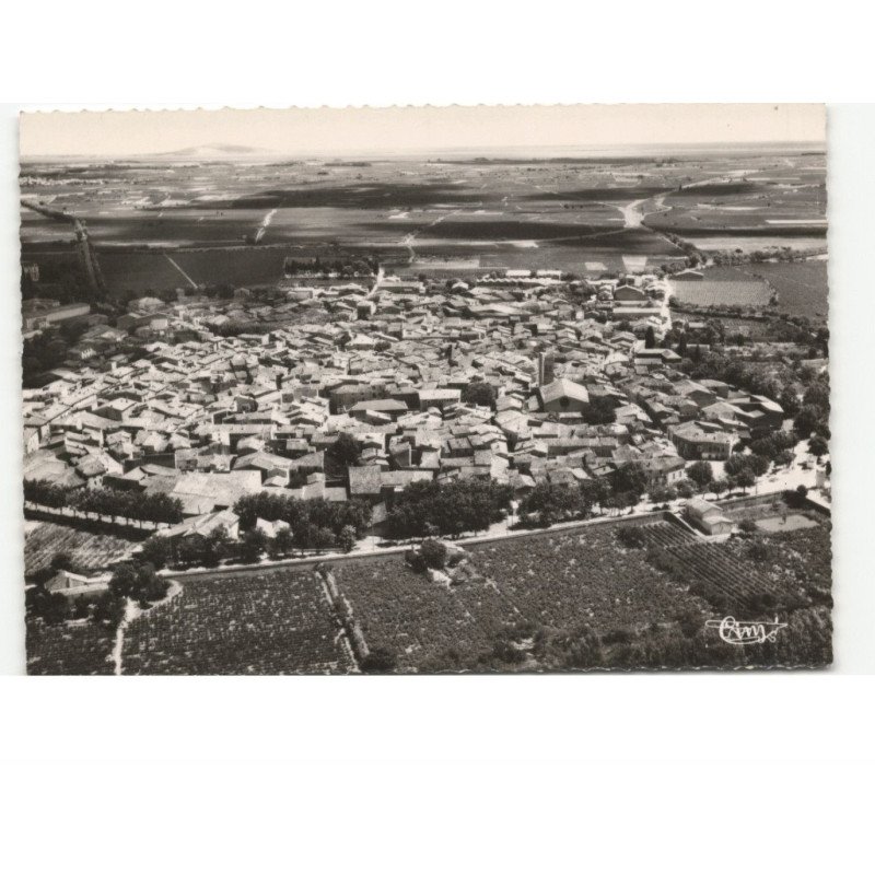 FLORENSAC vue aérienne 10x15 - très bon état