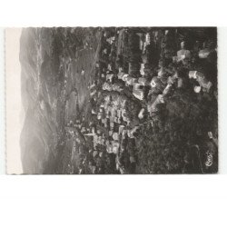 LAMALOU-les-BAINS: vue générale et chaîne des cévennes vue aérienne 10x15 - très bon état