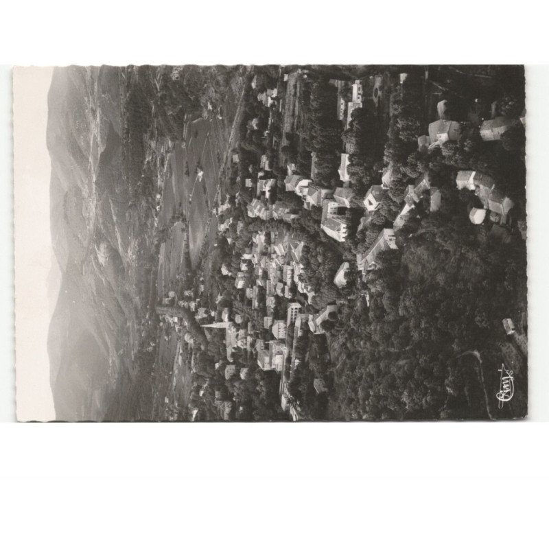 LAMALOU-les-BAINS: vue générale et chaîne des cévennes vue aérienne 10x15 - très bon état