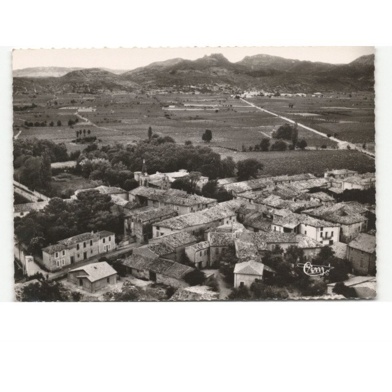 JONQUIERES: vue générale vue aérienne 10x15 - très bon état