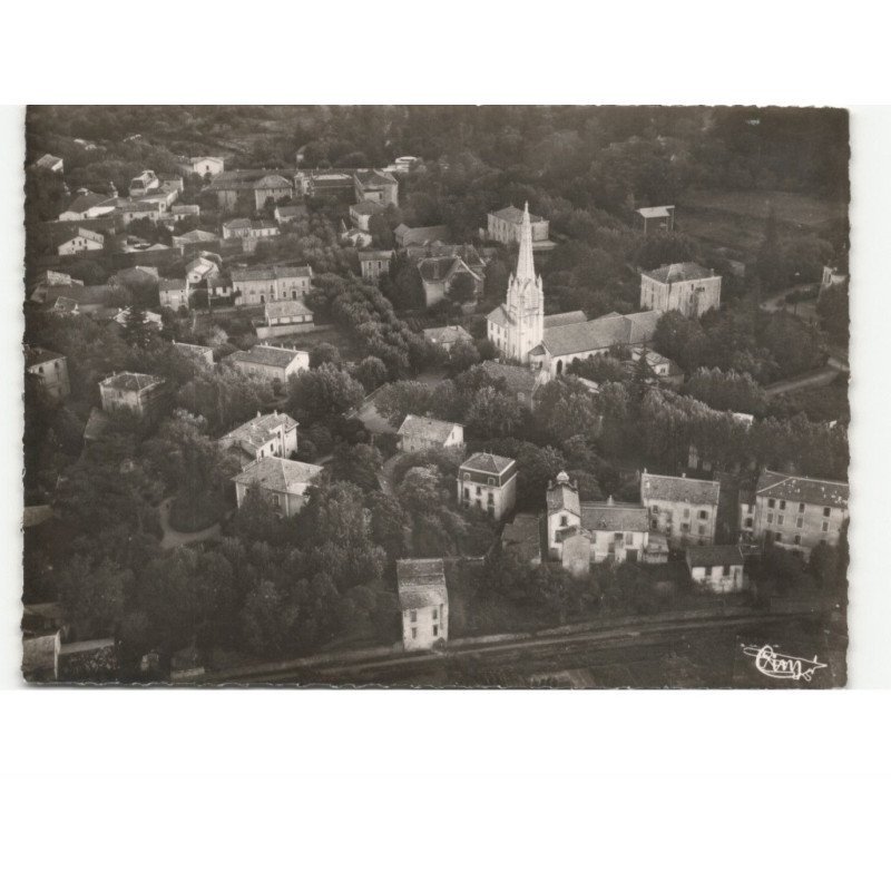 LAMALOU-les-BAINS: vue générale vue aérienne 10x15 - très bon état