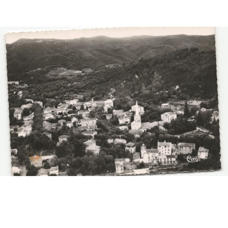 LAMALOU-les-BAINS: vue panoramique vue aérienne 10x15 - très bon état