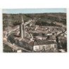 MONTAGNAC: centre ville, l'église et route de mèze vue aérienne 10x15 - très bon état