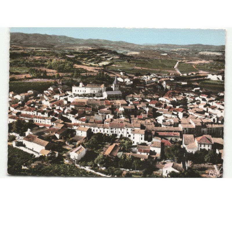 MURIEL-les-BEZIERS: vue générale vue aérienne 10x15 - état
