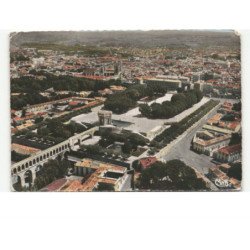 MONTPELLIER: vue générale vue aérienne 10x15 - état