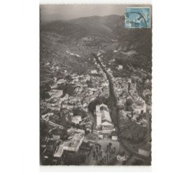 SAINT-PONS: sur la ville et les cévennes vue aérienne 10x15 - très bon état