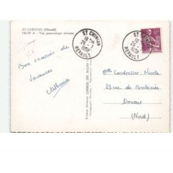 SAINT-CHINIAN: vue panoramique vue aérienne 10x15 - très bon état