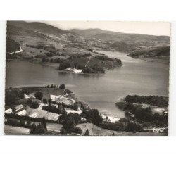 LA SALVETAT-sur-AGOUT: le barrage de ravière vue aérienne 10x15 - très bon état