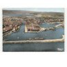 SETE: vue générale du port et la ville vue aérienne 10x15 - très bon état