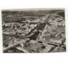 SETE: le port, chambre de commerce et le canal du rhône vue aérienne 10x15 - très bon état