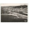 SETE: entrée du nouveau port et bassin à pétrole vue aérienne 10x15 - état