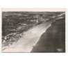 VALRAS-PLAGE: vue panoramique de la plage vue aérienne 10x15 - très bon état