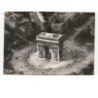 PARIS: l'arc de triomphe de l'étoile vue aérienne 10x15 - très bon état