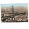 PARIS: la tour eiffel vue aérienne 10x15 - très bon état