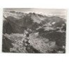 MORZINE: sports d'hiver, vue panoramique, la pointe de nion et le mont-blanc vue aérienne 10x15 - très bon état