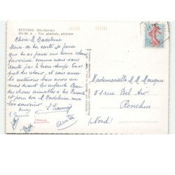 REYVROZ: vue générale vue aérienne 10x15 - très bon état