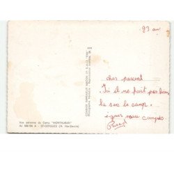 SAINT-CERGUES: camp "montauban" vue aérienne 10x15 - très bon état