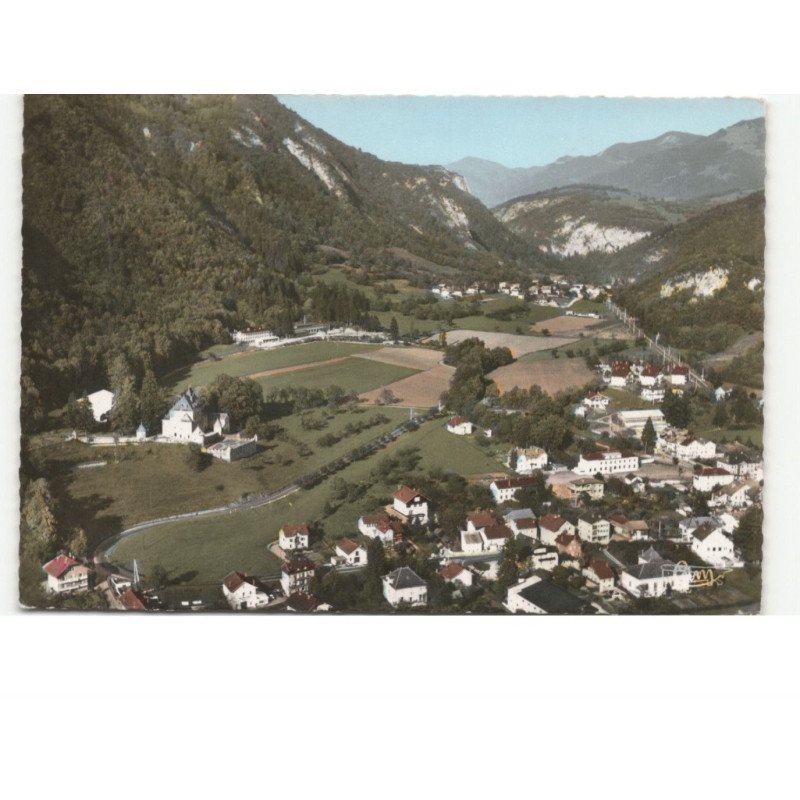 SAINT-JEOIRE-FAUCIGNY: vue générale vue aérienne 10x15 - très bon état