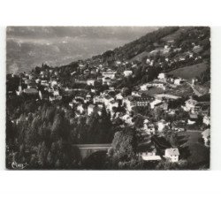 SAINT-GERVAIS-les-BAINS: vue générale, au 1er plan, le pont du diable vue aérienne 10x15 - très bon état