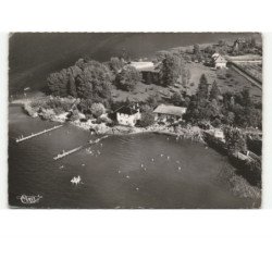 SAINT-JORIOZ: la plage vue aérienne 10x15 - très bon état